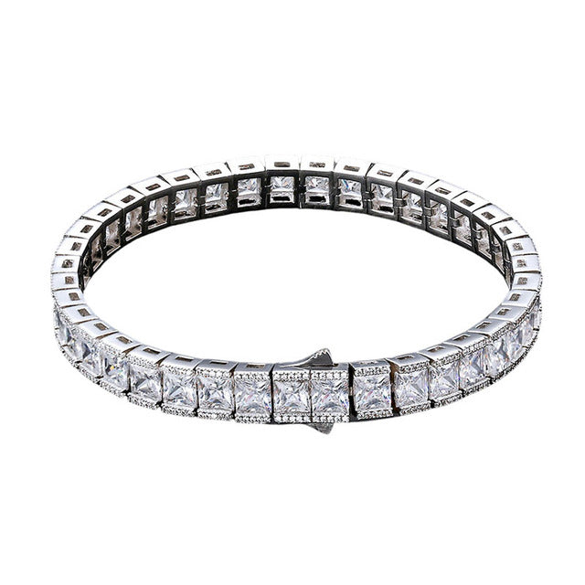 Timeless Marquise Cut Moissanite Tennis Bracelet - D Color VVS1 - S925 Sterling Silver