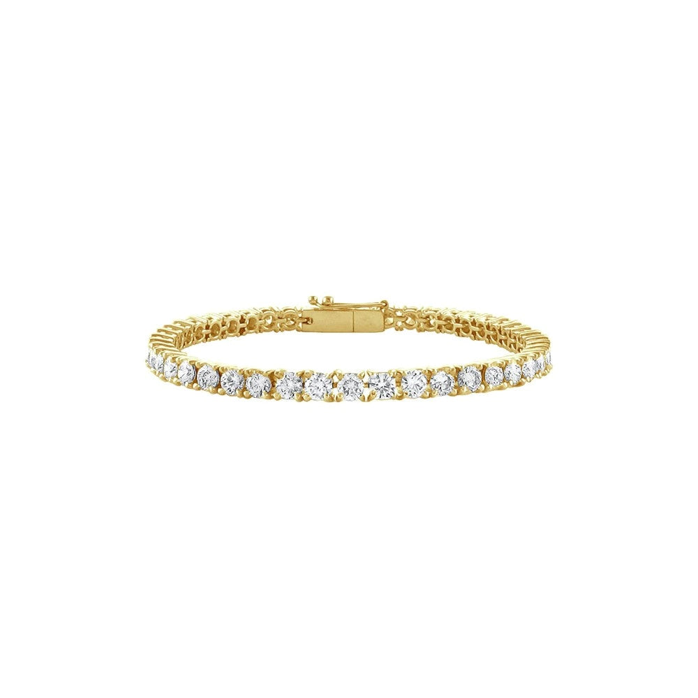 Ultimate 5A Zircon Tennis Bracelet - 925 Sterling Silver - Luxury Shine